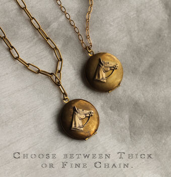 Horse Head Locket Necklace, 11 of 11