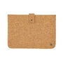 Personalised Cork Leather Stockholm Macbook Sleeve, thumbnail 6 of 7