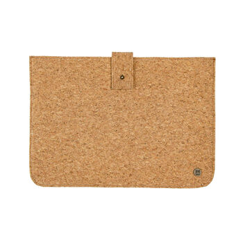 Personalised Cork Leather Stockholm Macbook Sleeve, 6 of 7