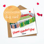 Valentines Wrexham Personalised Card, thumbnail 1 of 5