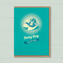 ‘All Star Baby’ Baby Boy Card, thumbnail 4 of 5