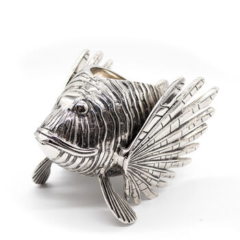 Lionfish Bottle Holder Nickel Finish, 2 of 2
