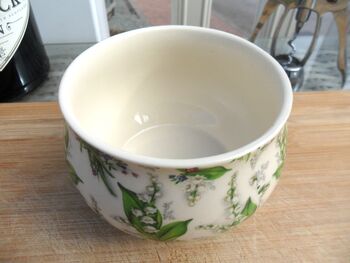 Open Sugar Bowl In Lily Of The Valley Design, 8 of 9