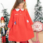 Girl's Personalised Christmas Gingerbread Nightdress, thumbnail 1 of 6