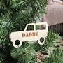 Personalised Car Christmas Tree Decoration, thumbnail 3 of 9