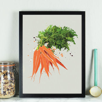 Chillies Vegetable Kitchen Print, 8 of 8
