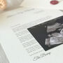 A Letter To My Mummy From The Bump Personalised Keepsake, thumbnail 2 of 8