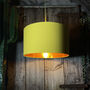 Banana Lampshade With Copper Or Gold Foil Lining, thumbnail 2 of 9