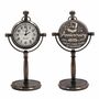 Personalised 23rd Anniversary Bronze Desk Clock, thumbnail 1 of 10
