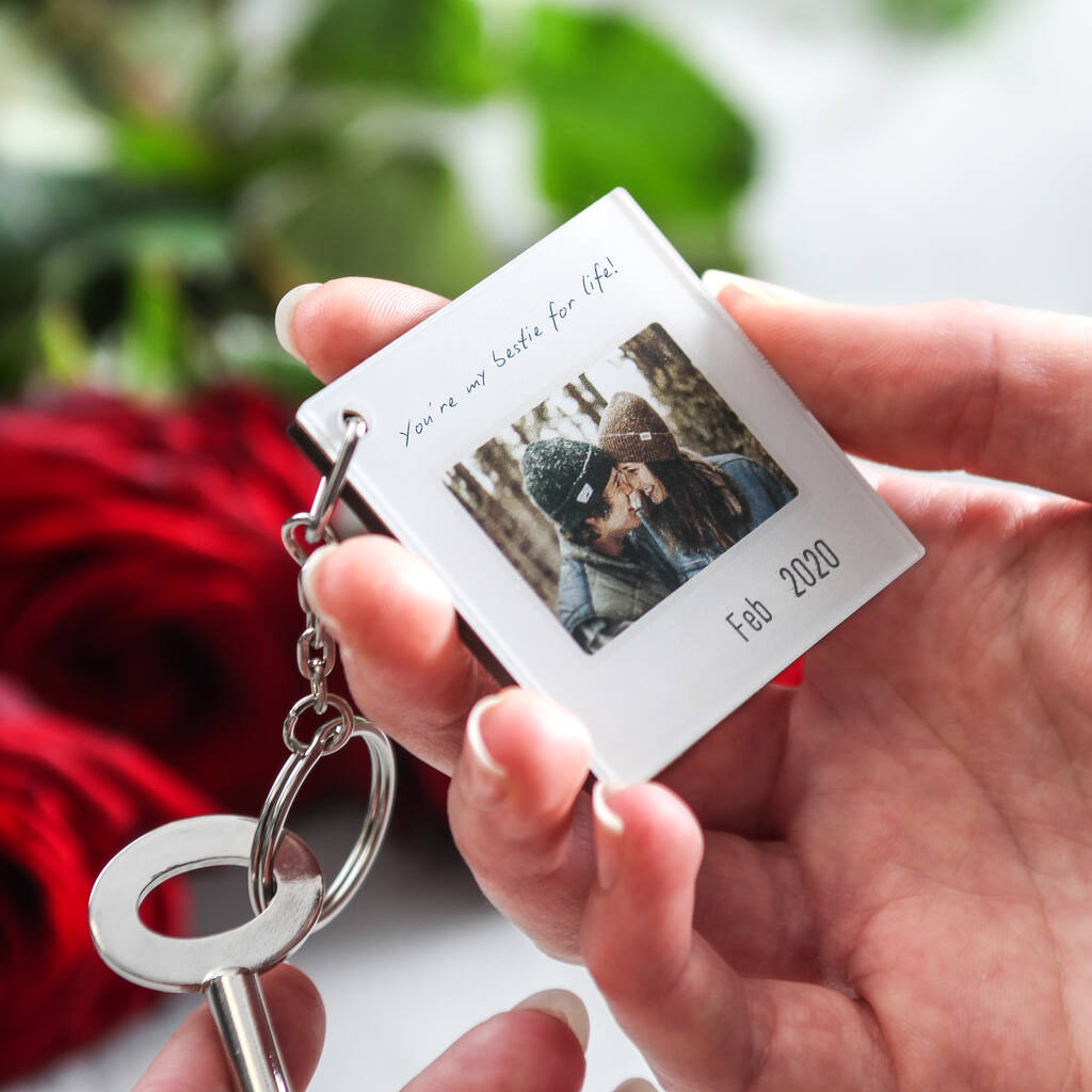 35mm Film Slide Photo Keyring By No Ordinary Gift