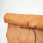 Leather Paper Bag With String Closure, thumbnail 8 of 10