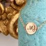 Personalised 'Signature' 9ct Gold Medal Chain Bracelet, thumbnail 5 of 12