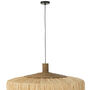 Natural Raffia And Woven Jute Pendant Light, thumbnail 8 of 8