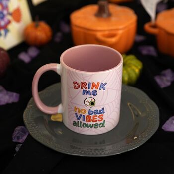 Drink Me Mug – Fun Halloween Quote Cup, 5 of 6