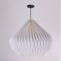 Snowdrop Origami Lampshade, thumbnail 5 of 5