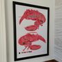 'Common Lobster' Original Signed Painting, thumbnail 4 of 10