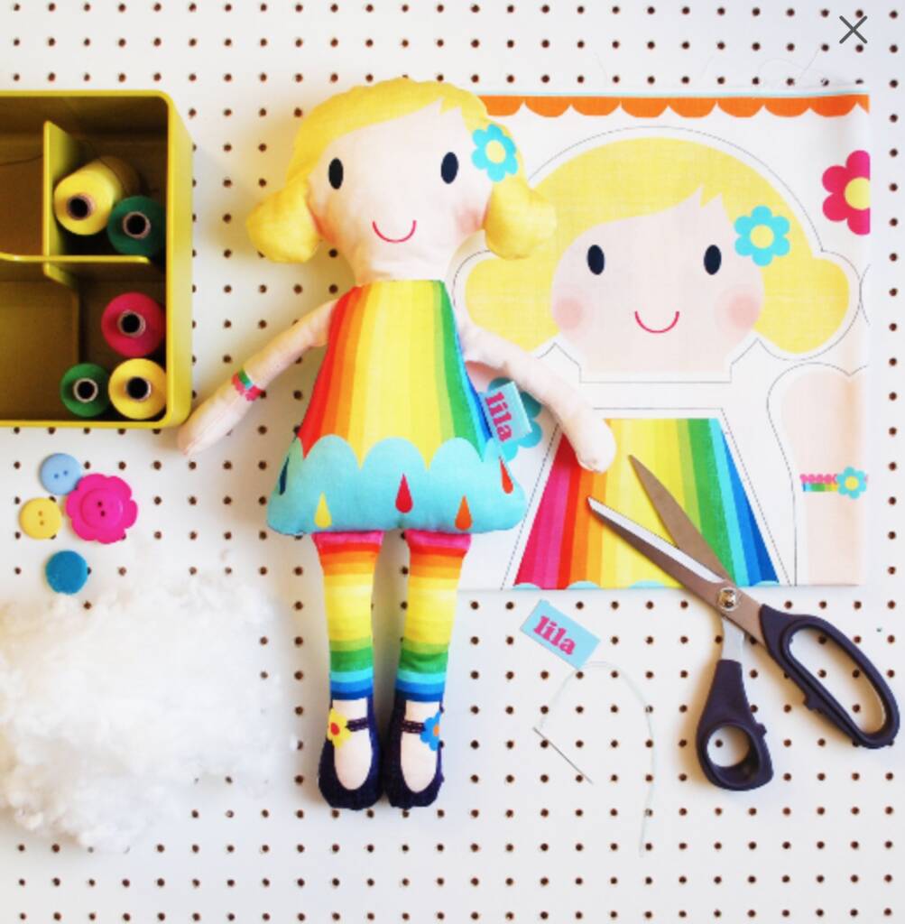 Personalised Doll Sewing Craft Kit, 1 of 10
