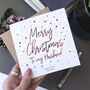 Christmas Card | For My Husband | Personalised, thumbnail 2 of 3
