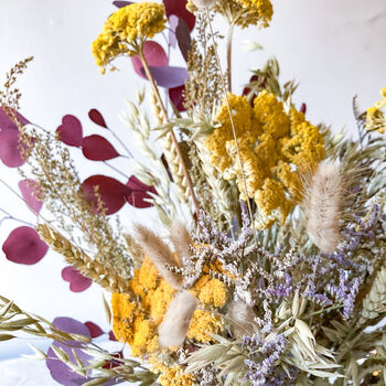 Eucalyptus And Banksia Dried Flower Bouquet, 5 of 5