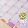 2026 Year Wall Planner | Geometric Citrus Splash, thumbnail 6 of 7