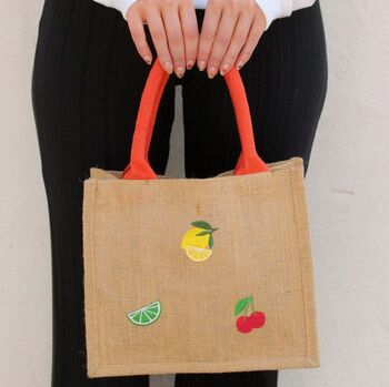 The Multi Fruit Mini Jute Bag, 2 of 8