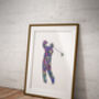 Set Of Three Golf Sketch Abstract Posters, thumbnail 4 of 5