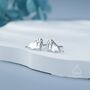 Tiny Walrus Stud Earrings In Sterling Silver, thumbnail 1 of 12