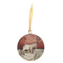 'Two Stags Under Tree' Christmas Tree Decoration, thumbnail 5 of 6