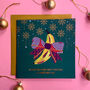 Sweet Christmas And Happy New Year Card Gold Foiled, thumbnail 1 of 3