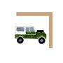 Series One Land Rover Greetings Card, thumbnail 1 of 2