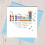 Personalised Teacher Thank You Card, thumbnail 2 of 3