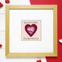 Personalised Valentines Or 40th Ruby Anniversary Gift, thumbnail 7 of 12