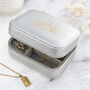 Sparkly Metallic Grey Sunset Jewellery Case, thumbnail 6 of 7