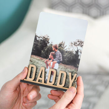 Personalised Family Gift Photo Frame For Mum Or Dad, 3 of 5