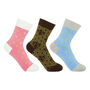Fleur De Lis And Parallel Women’s Socks – Bundle, thumbnail 1 of 5