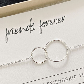 Friends Forever Bracelet In Sterling Silver, 4 of 7