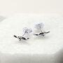 Sterling Silver And Gold Chilli Stud Earring Pack, thumbnail 3 of 4