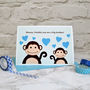 'New Big Brother' Personalised Baby Card, thumbnail 1 of 3