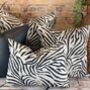 Zebra Print Linen Mix Cushion, thumbnail 12 of 12