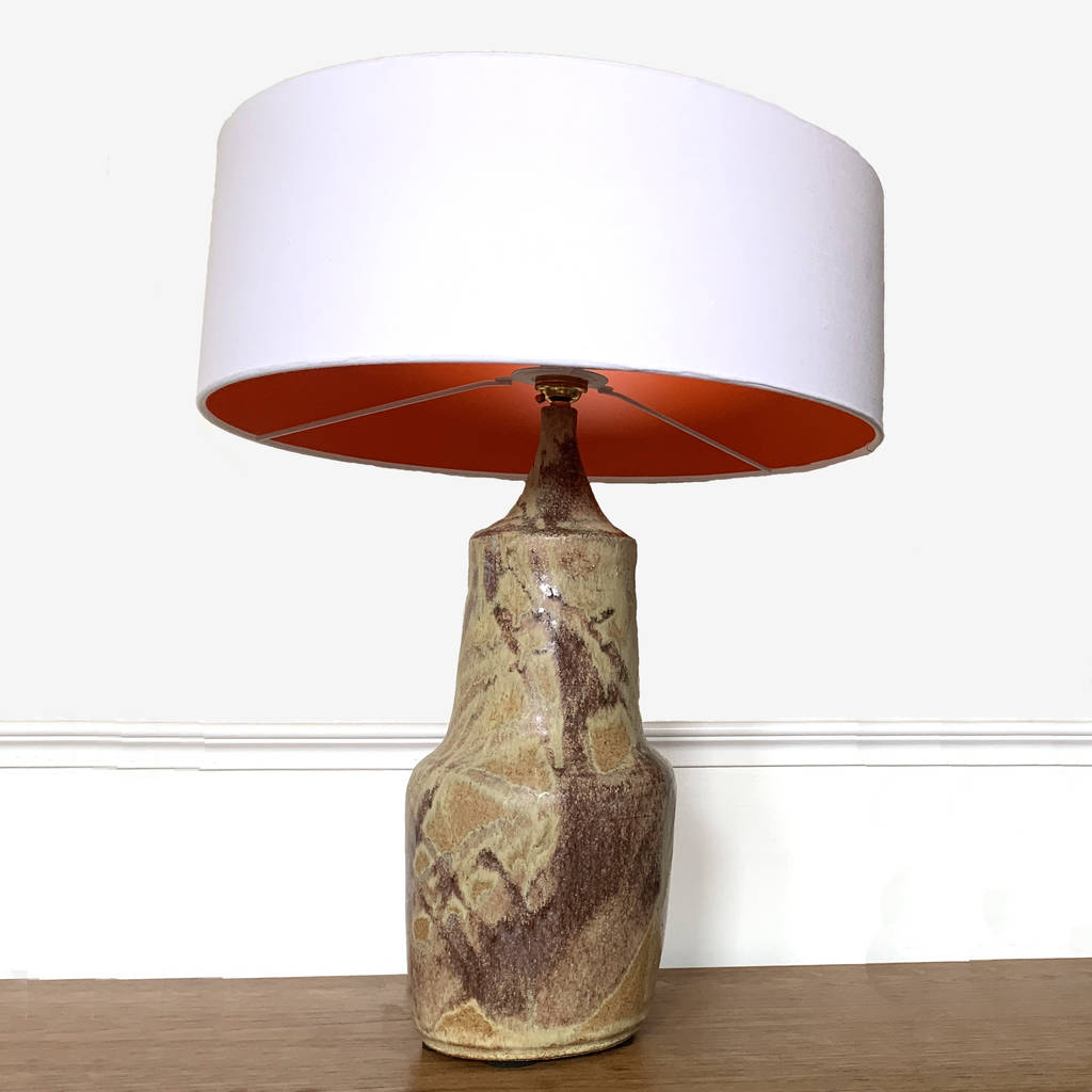Brown Ceramic Lamp Base Brown Ceramic Lamp Base