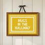 Hugs In The Hallway Print, thumbnail 1 of 7
