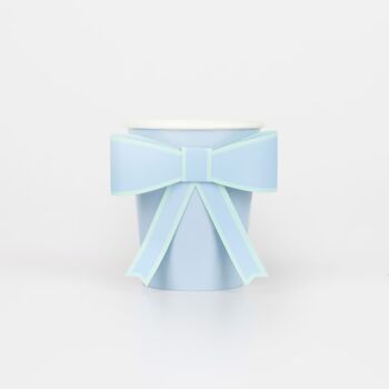 Pastel Bow Party Cups X Eight, 2 of 3