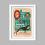 G Is For Greyhound Poster Print, thumbnail 5 of 5