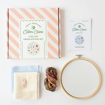 Colourful Christmas Cross Stitch Kit, 11 of 11