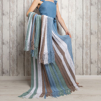 Beachdream Blanket Easy Crochet Kit, 2 of 8