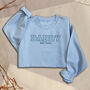 Personalised 'Dad' Embroidered Family Sweatshirt, thumbnail 2 of 11