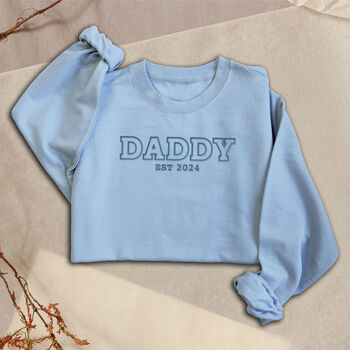 Personalised 'Dad' Embroidered Family Sweatshirt, 2 of 11