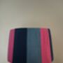 Fuchsia, Denim And Navy Striped String Lampshade Large, thumbnail 1 of 3
