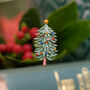 Christmas Tree Brooch, thumbnail 1 of 3