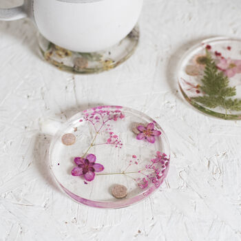 Wild Flower And Resin Coasters, 6 of 7